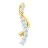 Image 1 : 0.25CT Diamond Journey 14KT Pendant Yellow Gold