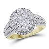 Image 1 : 1.75CT Diamond Bridal 14KT Ring Yellow Gold