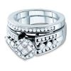 Image 1 : 1CT Diamond Soleil 14KT Ring White Gold