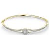 Image 1 : 1.0CT Diamond Anniversary 14KT Bangle Yellow Gold