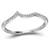 Image 1 : 0.05CT Diamond Enhancer 14KT Ring White Gold
