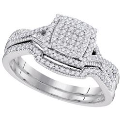 0.35CT Diamond Bridal 10KT Ring White Gold