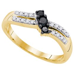 0.25CT Diamond Anniversary 10KT Ring Yellow Gold