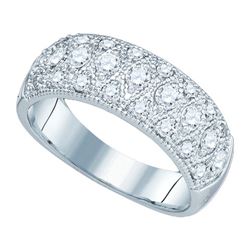 0.75CT Diamond Anniversary 14KT Ring White Gold