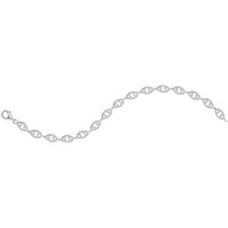 1.0CT Diamond Anniversary 10KT Bracelet White Gold