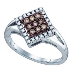 0.25CT Diamond Anniversary 10KT Ring White Gold