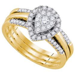0.50CT Diamond Amour 14KT Ring Yellow Gold