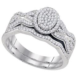 0.35CT Diamond Bridal 10KT Ring White Gold