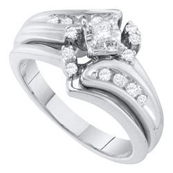 0.25CT Diamond Bridal 14KT Ring White Gold