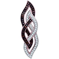 0.20CT Diamond Micro-Pave 10KT Pendant Rose Gold