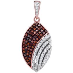 0.35CT Diamond Micro-Pave 10KT Pendant Rose Gold