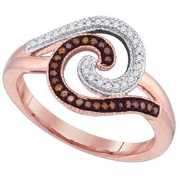 0.15CT Diamond Micro-Pave 10KT Ring Rose Gold