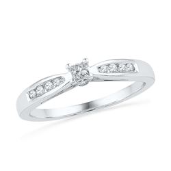 0.20CT Diamond Bridal 10KT Ring White Gold