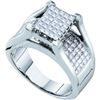 Image 1 : 1.50CT Diamond Invisible 14KT Ring White Gold