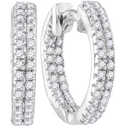 0.20CT Diamond Anniversary 10KT Earrings White Gold