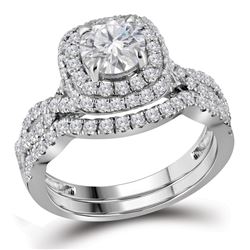 1.80CT Diamond Anniversary 14KT Ring White Gold