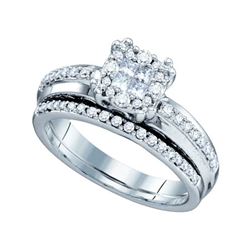 0.50CT Diamond Soleil 14KT Ring White Gold
