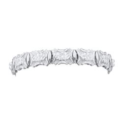 2.25CT Diamond Anniversary 10KT Bracelet White Gold