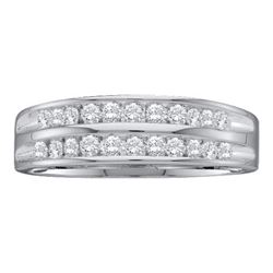 0.25CT Diamond Cluster 10KT Ring White Gold