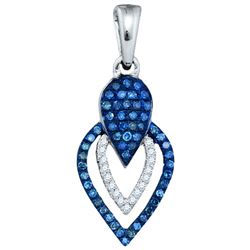 0.20CT Diamond Mirco-Pave 10KT Pendant White Gold