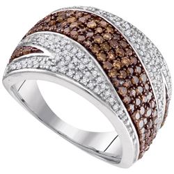 1CT Diamond Anniversary 10KT Ring White Gold