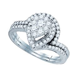 0.75CT Diamond Seville 10KT Ring White Gold