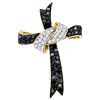 Image 1 : 0.75CT Diamond Cross 10KT Pendant Yellow Gold