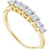 Image 1 : 0.50CT Diamond 7-Stone 14KT Ring Yellow Gold