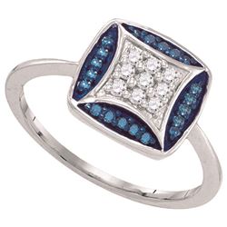 0.25CT Diamond Micro-Pave 10KT Ring White Gold