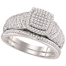 0.50CT Diamond Micro-Pave 10KT Ring White Gold
