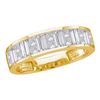 Image 1 : 0.25CT Diamond Invisible 14KT Ring Yellow Gold