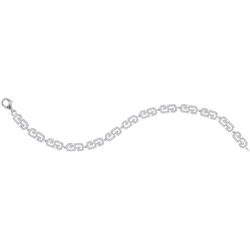 1.0CT Diamond Anniversary 10KT Bracelet White Gold