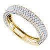 Image 1 : 0.85CT Diamond Bridal 14KT Ring Yellow Gold