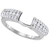 Image 1 : 0.50CT Diamond Enhancer 14KT Ring White Gold