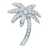 Image 1 : 0.25CT Diamond Tree 14KT Pendant White Gold
