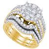Image 1 : 2.50CT Diamond Soleil 14KT Ring Yellow Gold