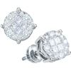 Image 1 : 0.50CT Diamond Soleil 14KT Earrings White Gold