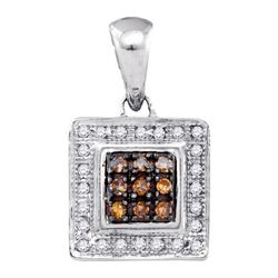 0.15CT Diamond Anniversary 10KT Pendant White Gold