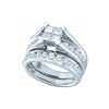 Image 1 : 2.0CT Diamond Invisible 14KT Ring White Gold