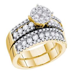 1.75CT Diamond Soleil 14KT Ring Yellow Gold