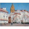 Image 1 : A Moulton Foweraker (1873-1942) watercolour, "Malaga", signed, 9 x 11 ins....