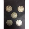 Image 2 : 5 KING GEORGE SILVER NICKELS