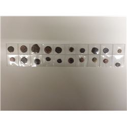 20 ANCIENT ROMAN BRONZE COINS