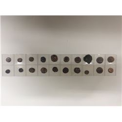 20 ANCIENT ROMAN BRONZE COINS