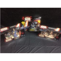 COLLECTIBLE STAR WARS EPISODE 1 FIGURINE LOT