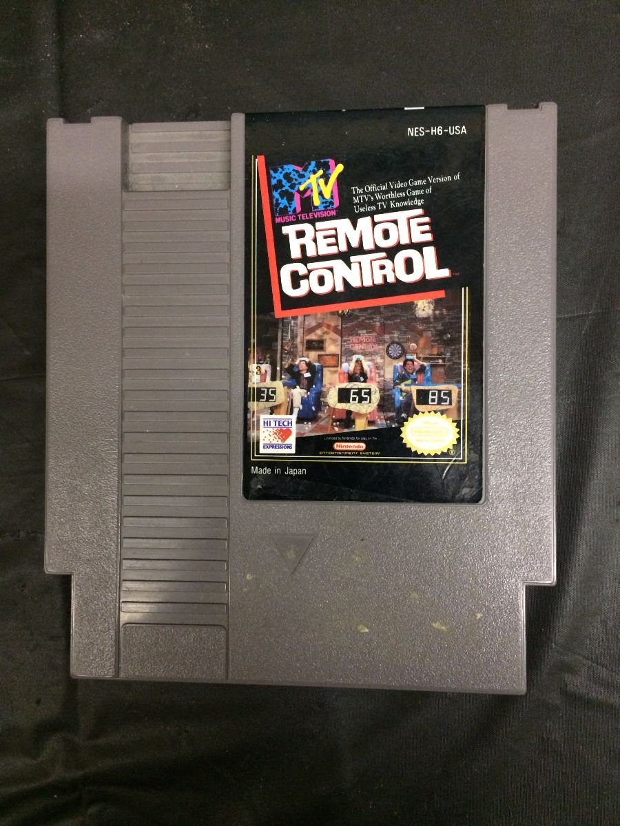 NINTENDO REMOTE CONTROL VIDEO GAME