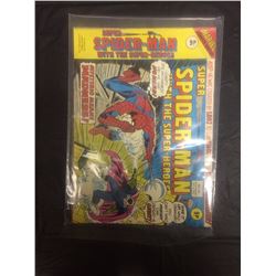 VINTAGE 1976 BRITISH COMIC SUPER SPIDERMAN WITH THE SUPER HEROES MARVEL COMIC
