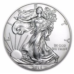 2015 1 oz Silver American Eagle BU