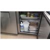 Image 2 : True 3-Door Undercounter Refrigerator (model TUC-72) - Height is 32.75" w/3" casters