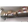 Image 2 : Qty 2 Green Wire Shelves (Mounted to Wall)